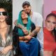 Kanye West, Kim Kardashian, Anuel, Karol G, Jennifer López y Álex Rodríguez