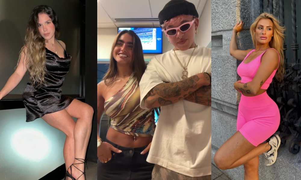CAMILA RODRÍGUEZ, ISABELLA LADERA, BEÉLE Y ANDREA PALACIO