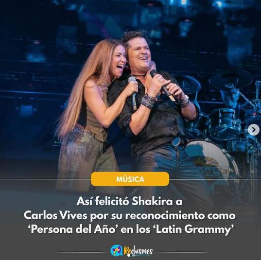 SHAKIRA Y CARLOS VIVES