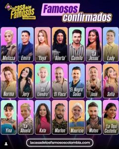 LA CASA DE LOS FAMOSOS