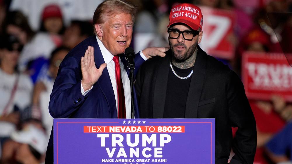 DONALD TRUMP Y NICKY JAM
