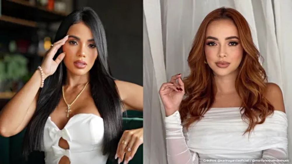 KARINA GARCÍA Y MARILYN OQUENDO