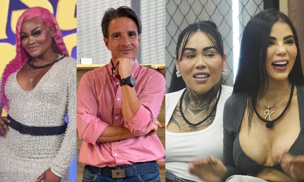 LA JESUU, COCO, YINA CALDERÓN Y KARINA GARCÍA