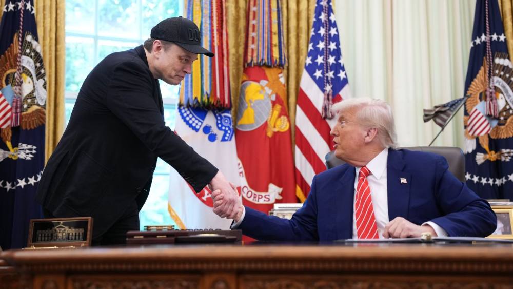 ELON MUSK Y DONALD TRUMP