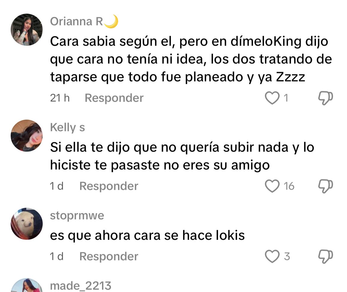 Comentarios TikTok