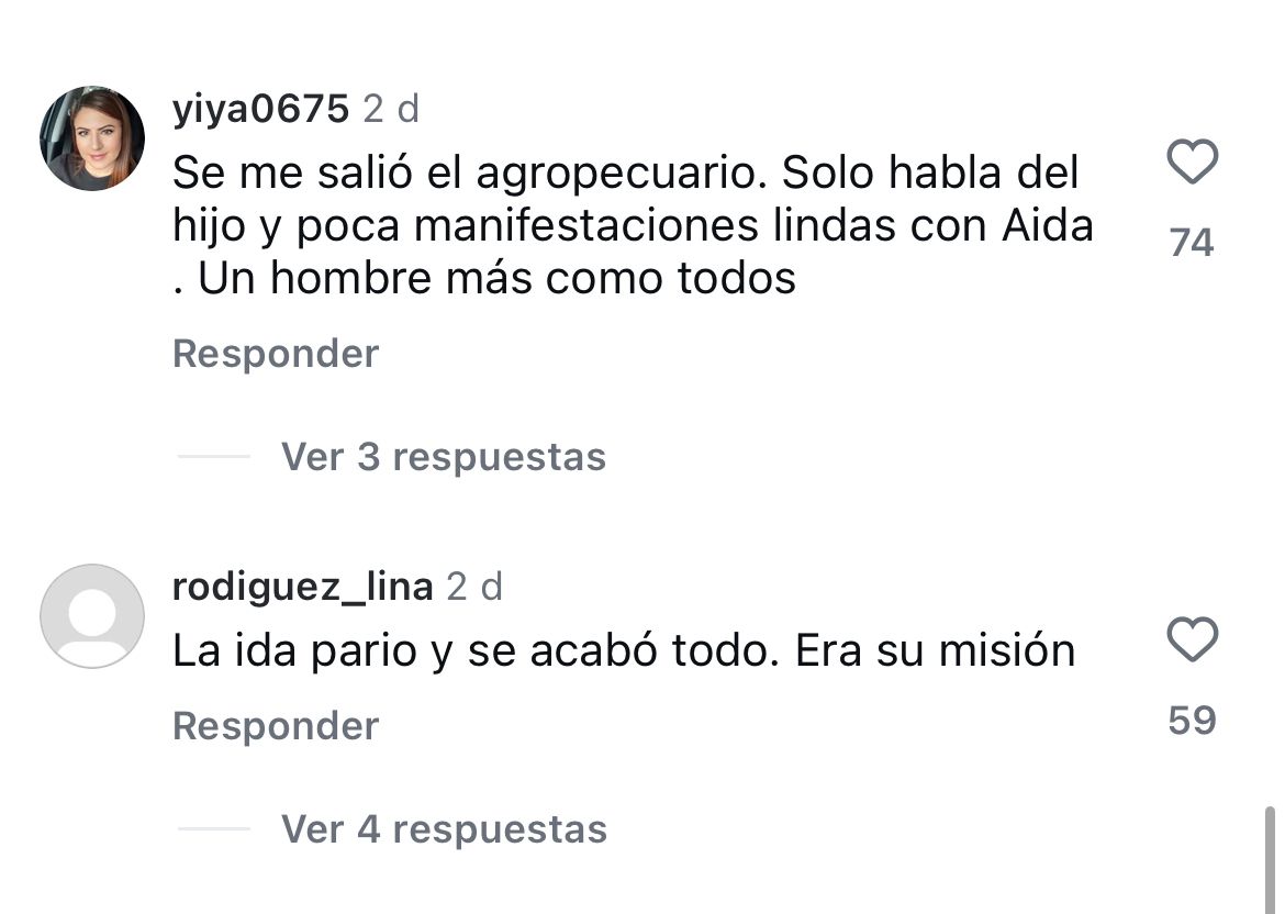 Comentarios IG Juan David Tejada