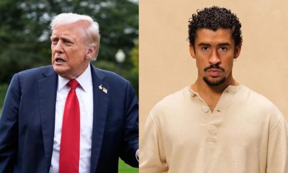 DONALD TRUMP Y BAD BUNNY