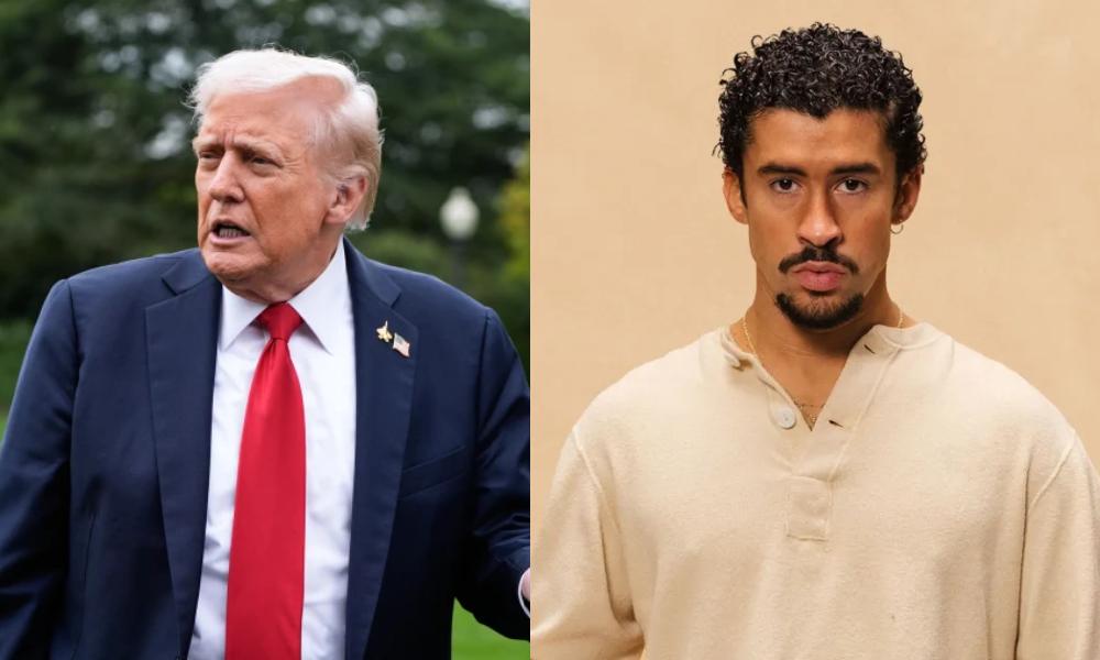 DONALD TRUMP Y BAD BUNNY