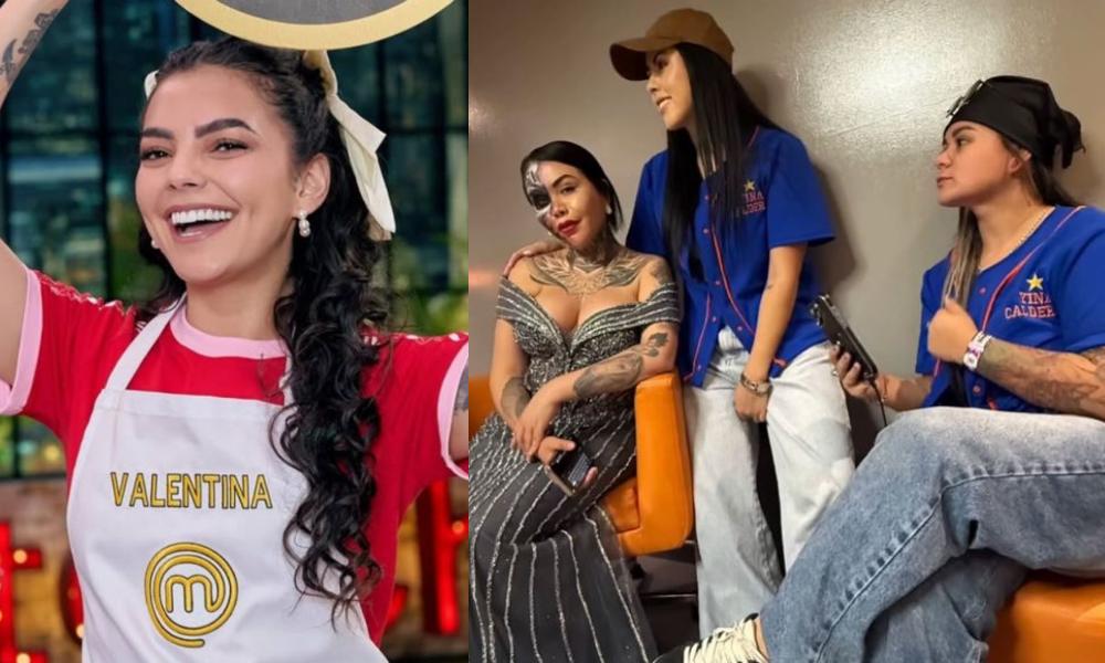 VALENTINA TAGUADO, YINA CALDERÓN Y HERMANAS