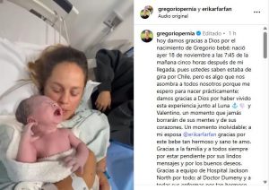 GREGORIO PERNIA Y ERIKA FARFÁN