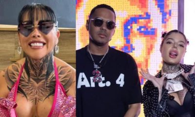 YINA CALDERÓN, ALOFOKE Y MELISSA GATE