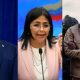 DONALD TRUMP, DELCY RODRÍGUEZ, NICOLÁS MADURO