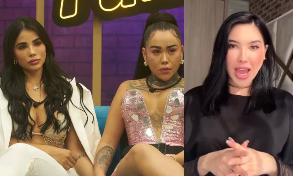 KARINA GARCÍA, YINA CALDERÓN Y AIDA VICTORIA