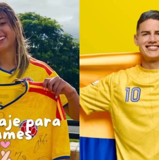 ANTONELLA PETRO, JAMES RODRÍGUEZ