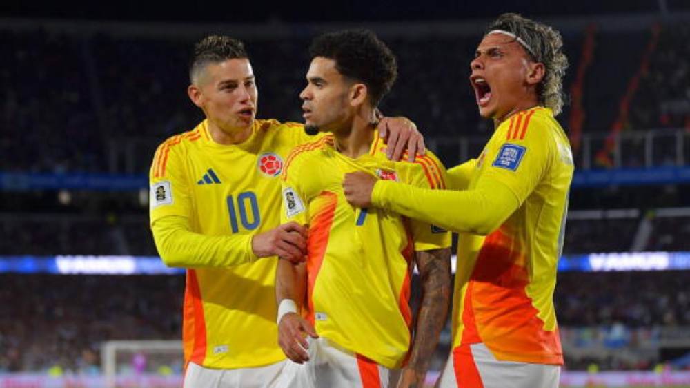 JAMES RODRÍGUEZ, LUIS DÍAZ Y RICHARD RÍOS