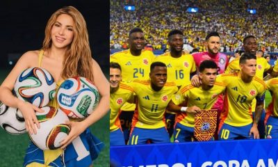 SHAKIRA, SELECCIÓN COLOMBIA