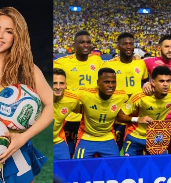SHAKIRA, SELECCIÓN COLOMBIA
