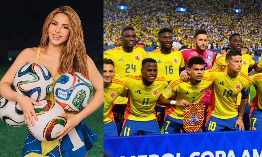 SHAKIRA, SELECCIÓN COLOMBIA