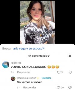 Comentarios TikTok