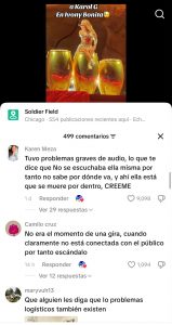 Comentarios TikTok