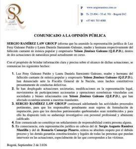 COMUNICADO