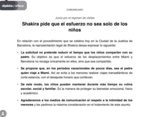 COMUNICADO