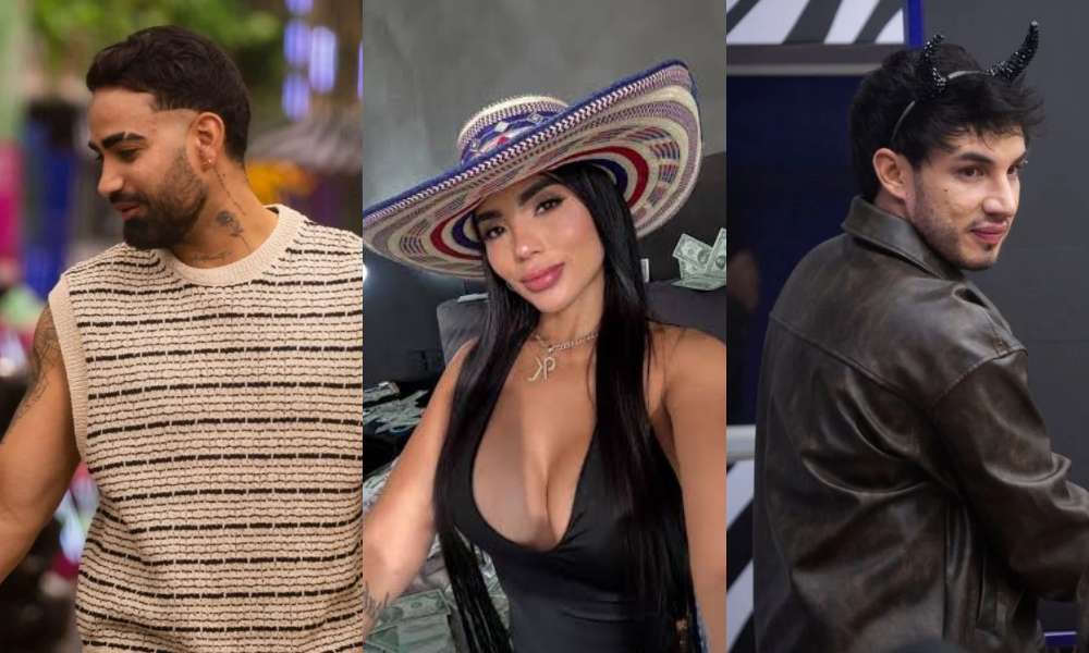 EIDEVIN LÓPEZ, KARINA GARCÍA, VALENTINO LAZARO